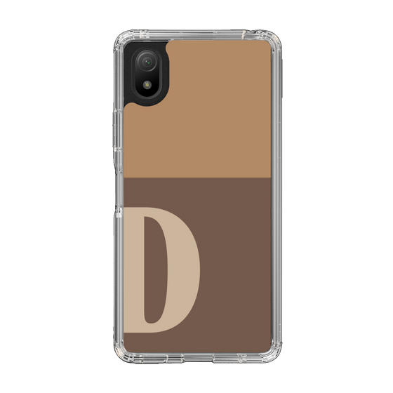 Slim Protection Case［ Original - initial two tone - D brown ］
