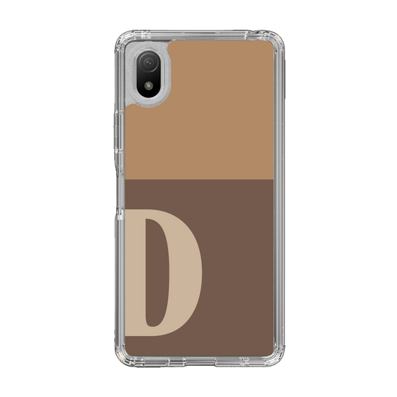 Slim Protection Case［ Original - initial two tone - D brown ］