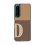 Slim Protection Case［ Original - initial two tone - D brown ］