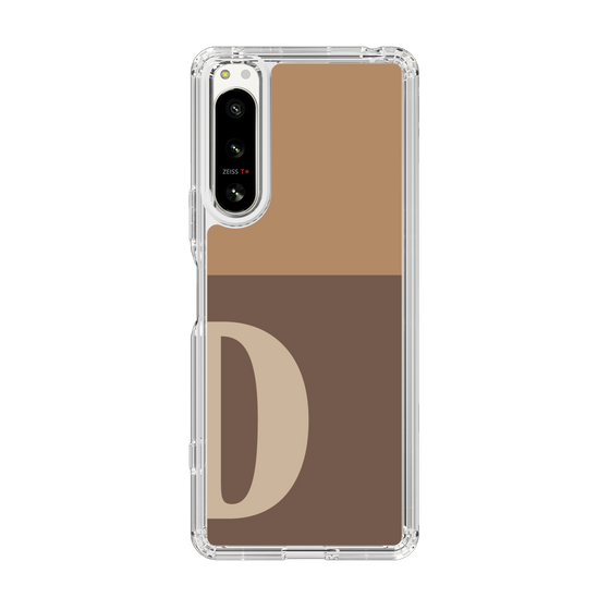 Slim Protection Case［ Original - initial two tone - D brown ］