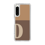 Slim Protection Case［ Original - initial two tone - D brown ］