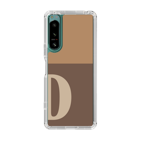 Slim Protection Case［ Original - initial two tone - D brown ］