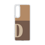 Slim Protection Case［ Original - initial two tone - D brown ］