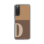 Slim Protection Case［ Original - initial two tone - D brown ］