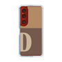 Slim Protection Case［ Original - initial two tone - D brown ］