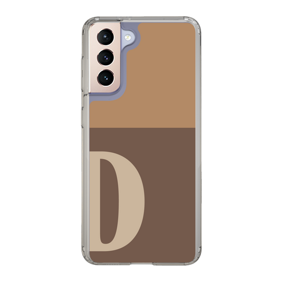 Slim Protection Case［ Original - initial two tone - D brown ］