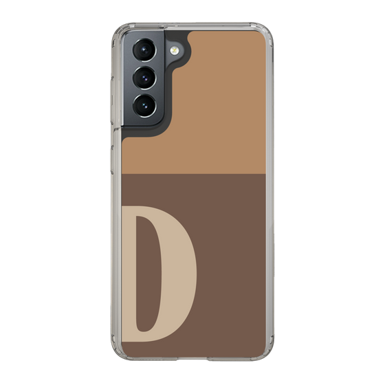 Slim Protection Case［ Original - initial two tone - D brown ］