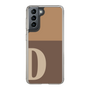Slim Protection Case［ Original - initial two tone - D brown ］