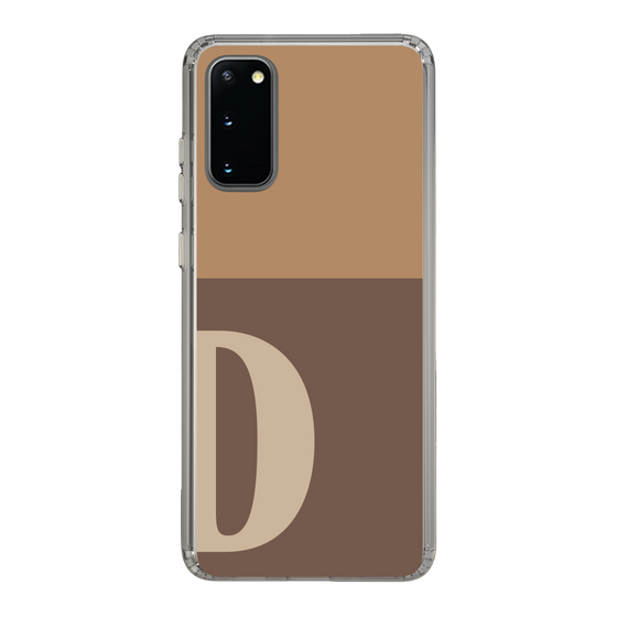 Slim Protection Case［ Original - initial two tone - D brown ］