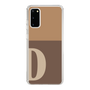 Slim Protection Case［ Original - initial two tone - D brown ］
