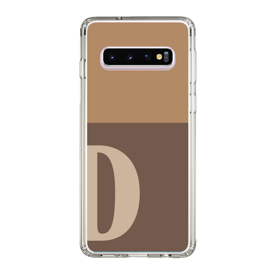 Slim Protection Case［ Original - initial two tone - D brown ］