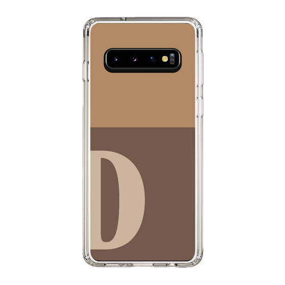 Slim Protection Case［ Original - initial two tone - D brown ］