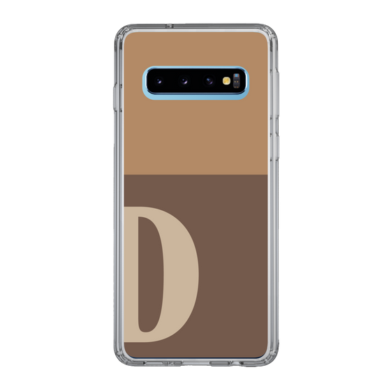 Slim Protection Case［ Original - initial two tone - D brown ］
