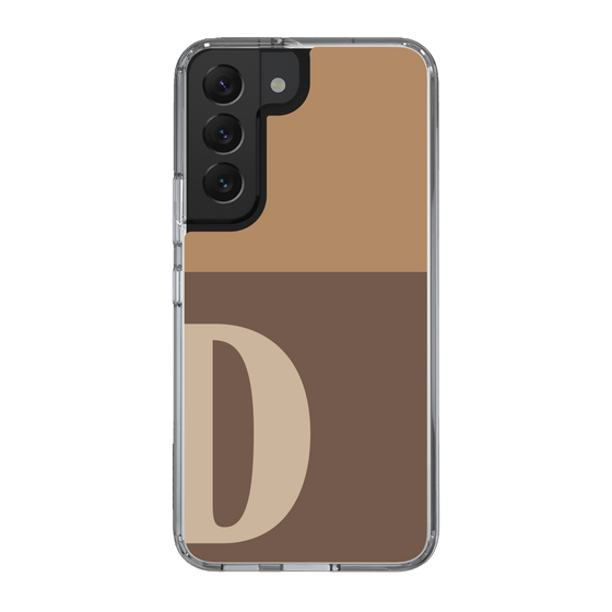 Slim Protection Case［ Original - initial two tone - D brown ］