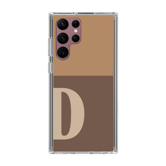 Slim Protection Case［ Original - initial two tone - D brown ］