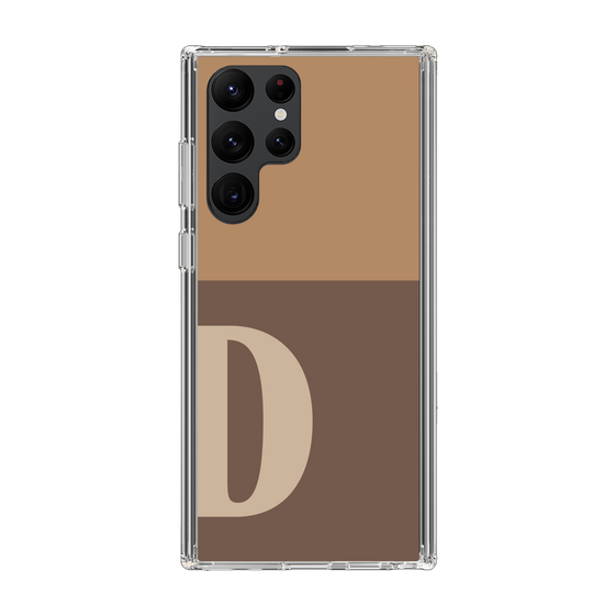 Slim Protection Case［ Original - initial two tone - D brown ］