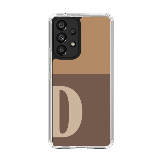 Slim Protection Case［ Original - initial two tone - D brown ］