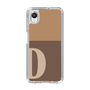 Slim Protection Case［ Original - initial two tone - D brown ］