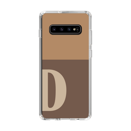 Slim Protection Case［ Original - initial two tone - D brown ］