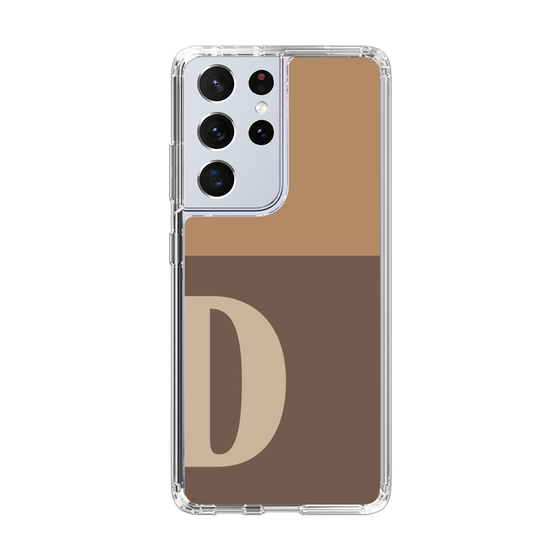 Slim Protection Case［ Original - initial two tone - D brown ］