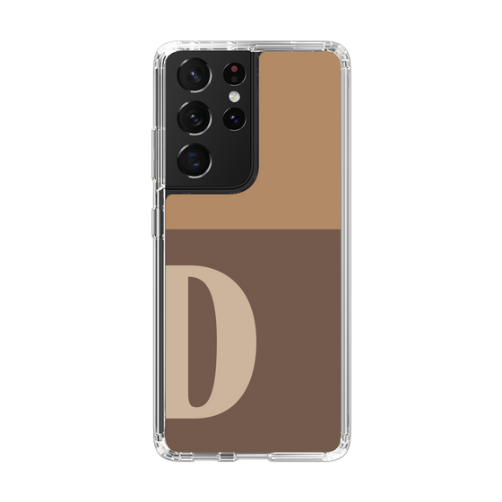 Slim Protection Case［ Original - initial two tone - D brown ］