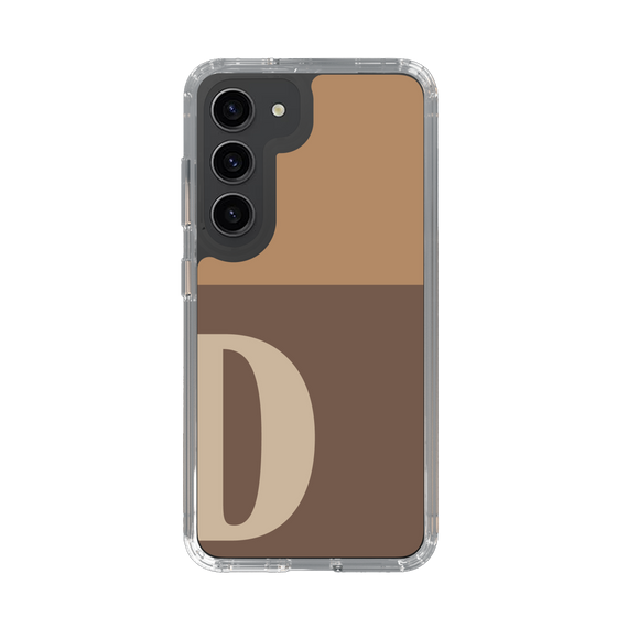 Slim Protection Case［ Original - initial two tone - D brown ］