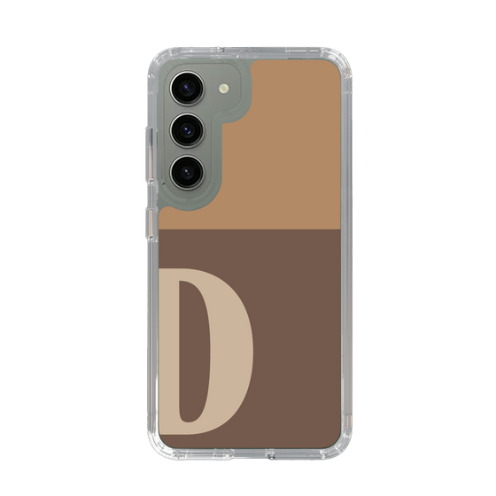 Slim Protection Case［ Original - initial two tone - D brown ］