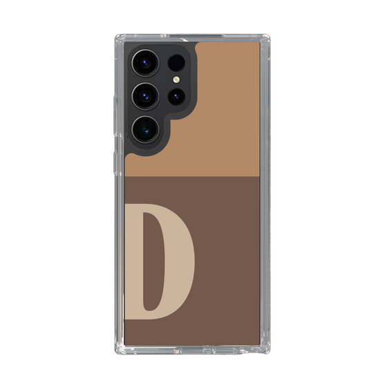 Slim Protection Case［ Original - initial two tone - D brown ］