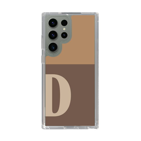 Slim Protection Case［ Original - initial two tone - D brown ］