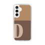 Slim Protection Case［ Original - initial two tone - D brown ］