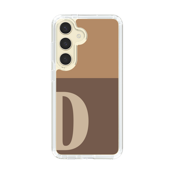 Slim Protection Case［ Original - initial two tone - D brown ］