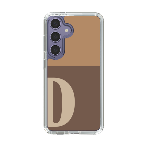 Slim Protection Case［ Original - initial two tone - D brown ］