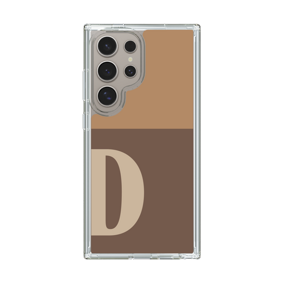Slim Protection Case［ Original - initial two tone - D brown ］