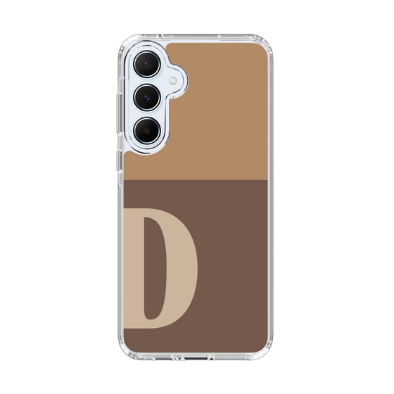Slim Protection Case［ オリジナル - initial two tone - D brown ］