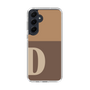 Slim Protection Case［ オリジナル - initial two tone - D brown ］