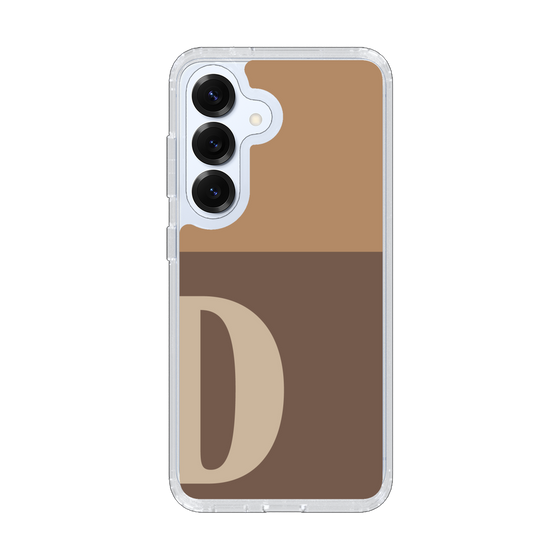 Slim Protection Case［ Original - initial two tone - D brown ］