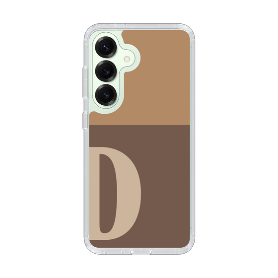 Slim Protection Case［ Original - initial two tone - D brown ］
