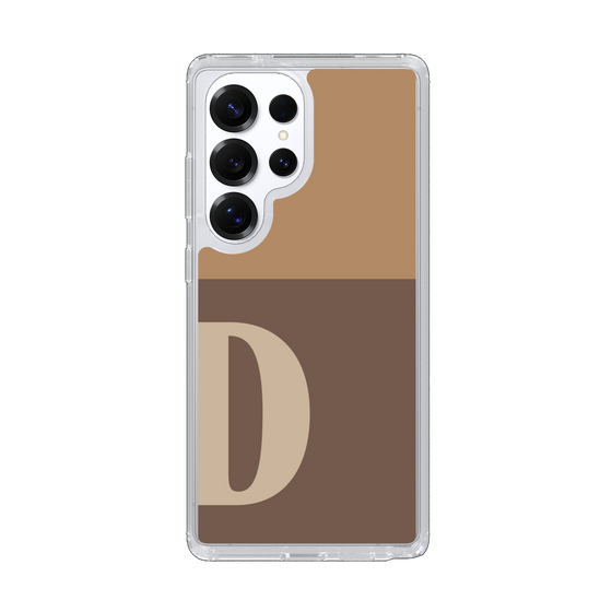 Slim Protection Case［ Original - initial two tone - D brown ］