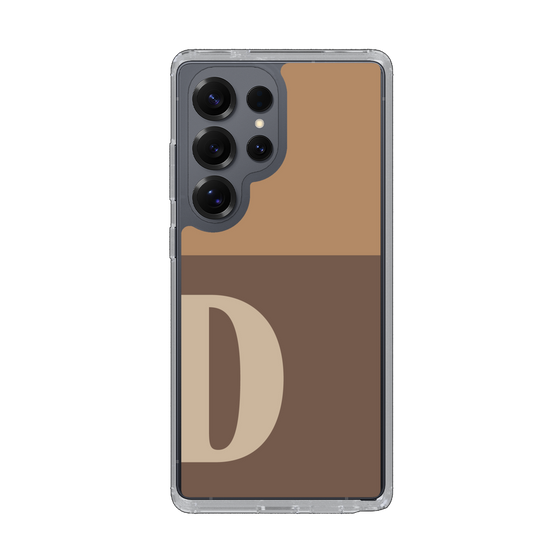 Slim Protection Case［ Original - initial two tone - D brown ］