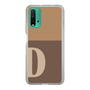 Slim Protection Case［ Original - initial two tone - D brown ］