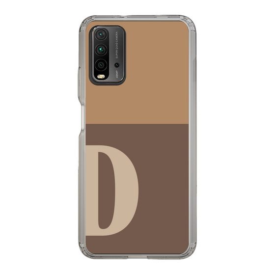 Slim Protection Case［ Original - initial two tone - D brown ］