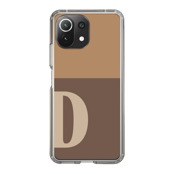 Slim Protection Case［ Original - initial two tone - D brown ］