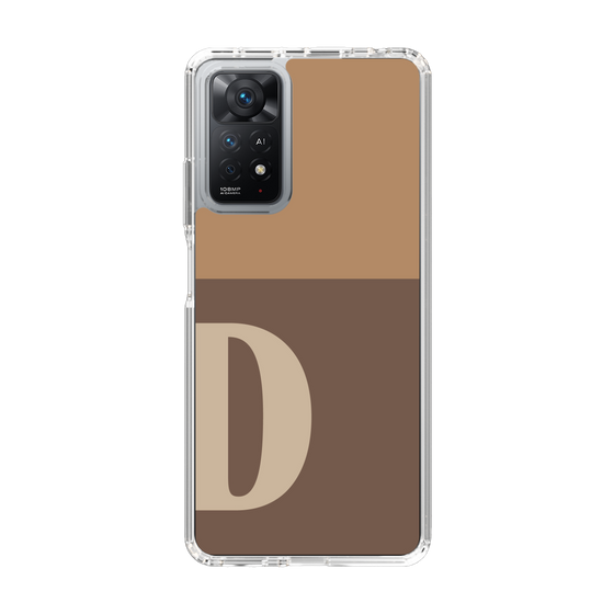 Slim Protection Case［ Original - initial two tone - D brown ］