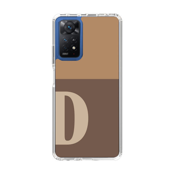 Slim Protection Case［ Original - initial two tone - D brown ］
