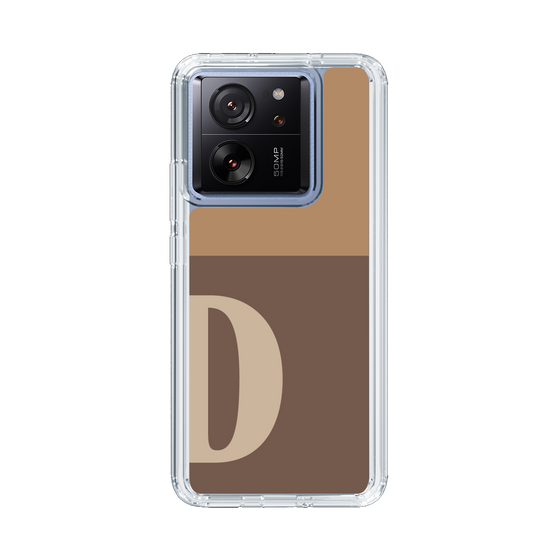 Slim Protection Case［ Original - initial two tone - D brown ］