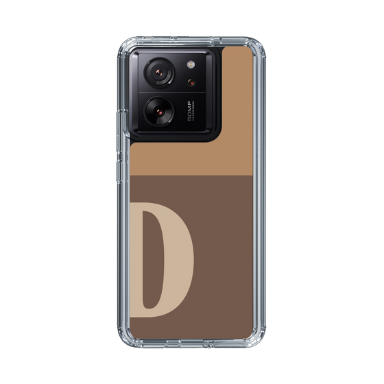 Slim Protection Case［ Original - initial two tone - D brown ］