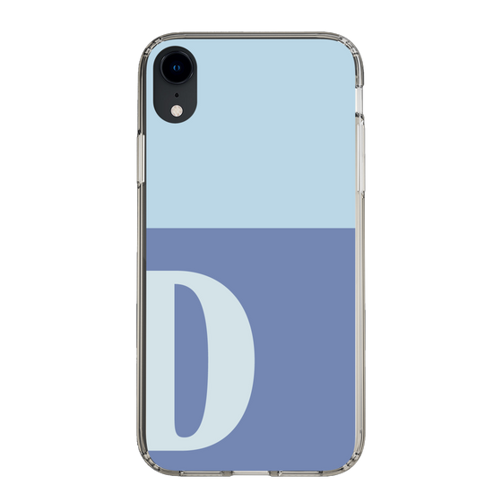 Slim Protection Case［ Original - initial two tone - D blue ］