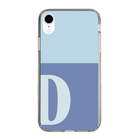 Slim Protection Case［ Original - initial two tone - D blue ］