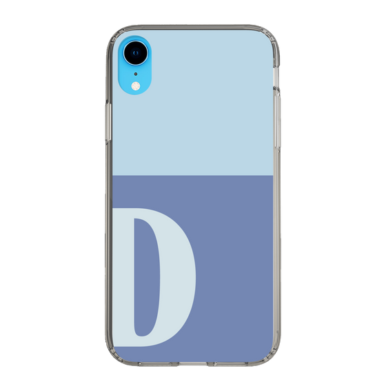 Slim Protection Case［ Original - initial two tone - D blue ］
