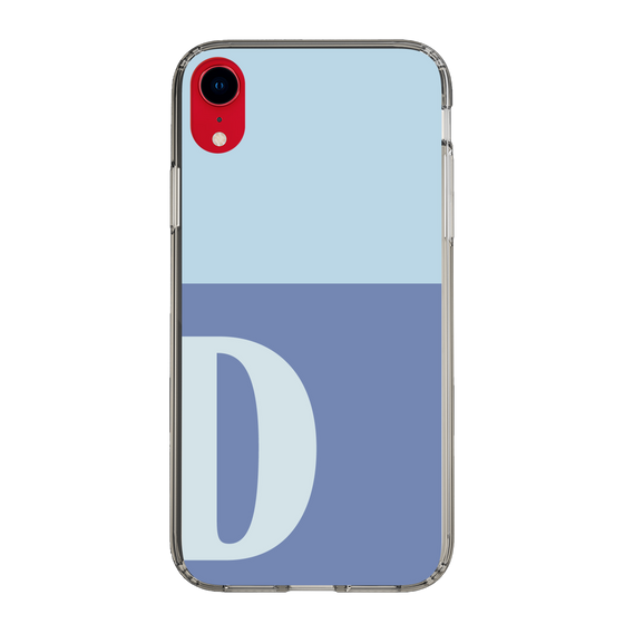 Slim Protection Case［ Original - initial two tone - D blue ］